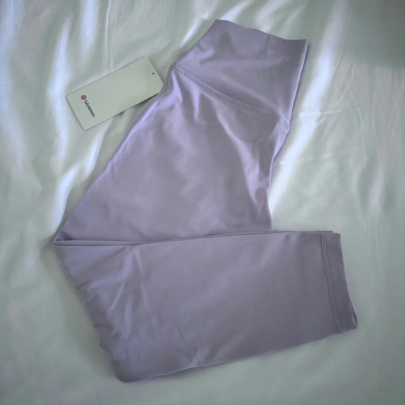 🆕💜 Lululemon Align High Rise Crop 23” - Lilac Ether - Picture 1 of 9
